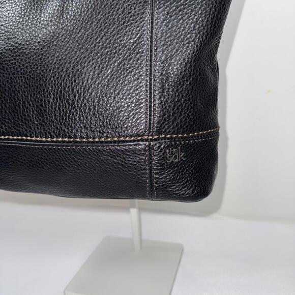 The Sak Black Leather Shoulder Bag - Picture 4 of 6
